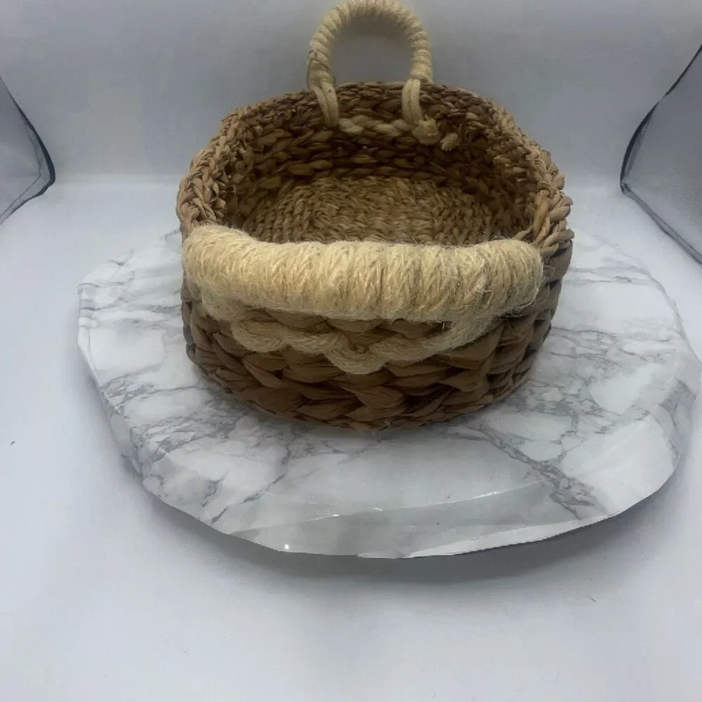 KORISSA Savar Oval Bread Basket-NWT